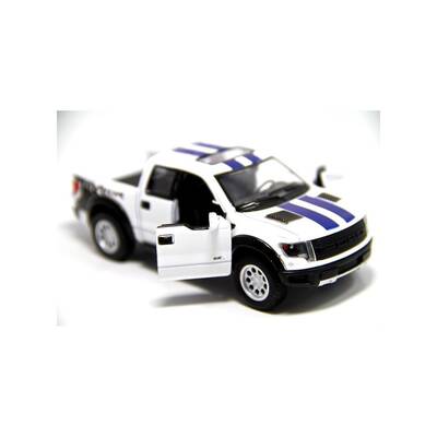 Çek Bırak Araba Kinsmart 2013 Ford F-150 SVT Raptor Super Crew Çizgili 1:46 - 2