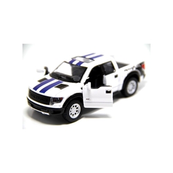 Çek Bırak Araba Kinsmart 2013 Ford F-150 SVT Raptor Super Crew Çizgili 1:46 - 3