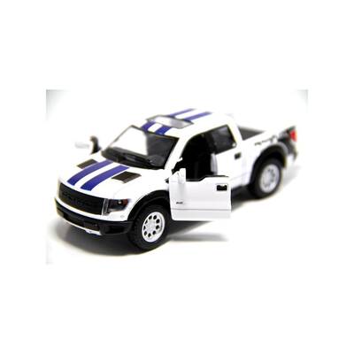 Çek Bırak Araba Kinsmart 2013 Ford F-150 SVT Raptor Super Crew Çizgili 1:46 - 3