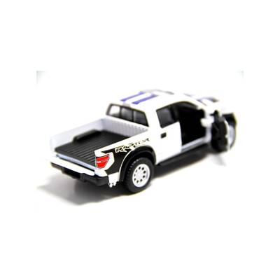 Çek Bırak Araba Kinsmart 2013 Ford F-150 SVT Raptor Super Crew Çizgili 1:46 - 4