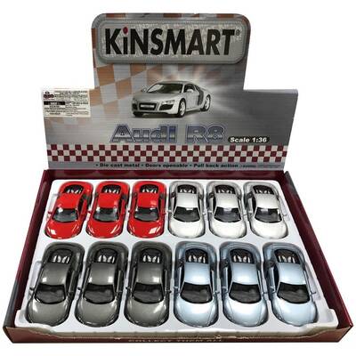 Çek Bırak Araba Kinsmart Audi R8 - 2