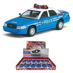 Çek Bırak Araba Kinsmart Ford Crown Victoria Police Interceptor - Kinsmart