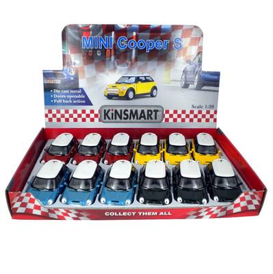 Çek Bırak Araba Kinsmart Mini Cooper S - 2