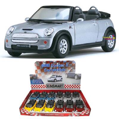 Çek Bırak Araba Kinsmart Mini Cooper S Convertible - 1