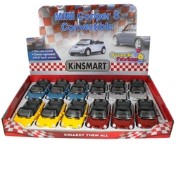 Çek Bırak Araba Kinsmart Mini Cooper S Convertible - 2