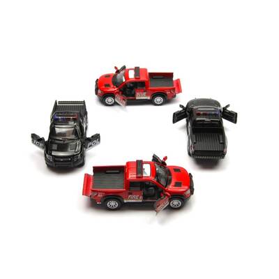 Çek Bırak Araba Polis Ford F-150 SVT Raptor Super Crew - 1