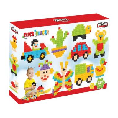 Çıt Çıt Bloklar Click Blocks 224 Parça - 1