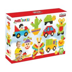Çıt Çıt Bloklar Click Blocks 224 Parça - Pilsan