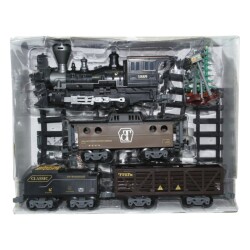Classic Buhar Duman Çıkartan Oyuncak Tren Işıklı ve Sesli - 2