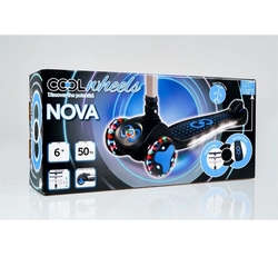 Cool Wheels Katlanabilir Scooter Nova Işıklı 6 +Yaş - 5
