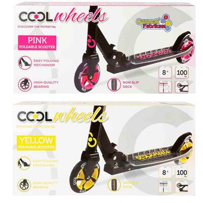Cool Wheels Metal 2 Tekerlekli Katlanabilir Scooter 8+Yaş