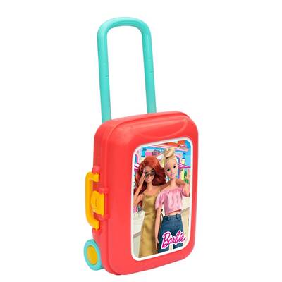 Dede Barbie Oyuncak Mutfak Set Bavulum Çek Çekli Kilitli - 3