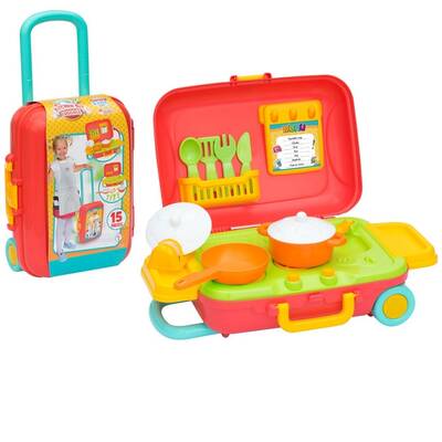 Dede Candy&Ken Oyuncak Mutfak Set Bavulum - 2