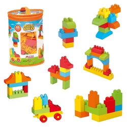Dede Eğitici Yapı Blokları Multi Blocks 62 Parça - Dede Toys