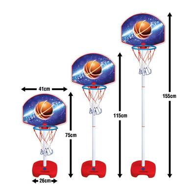 Dede Oyuncak Ayarlanabilir Ayaklı Basketbol Seti - 3