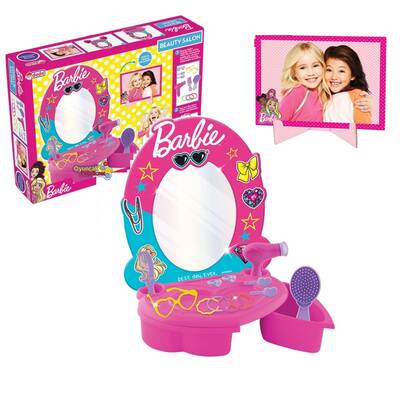 Dede Oyuncak Barbie Güzellik Salonu Oyun Seti 16 Parça Aksesuarlı 03509 - 1