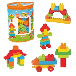 Dede Oyuncak Multi Blocks 120 Parça 01255 - Dede Toys