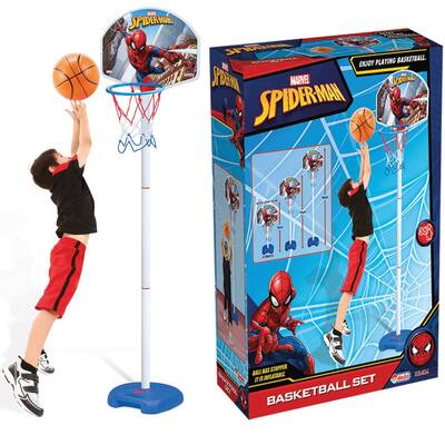 Dede Oyuncak Spiderman Ayarlanabilir Ayaklı Basketbol Seti - 1