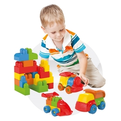 Dede Toys Eğitici Akıllı Çocuk Bloklar 60 Parça - 3