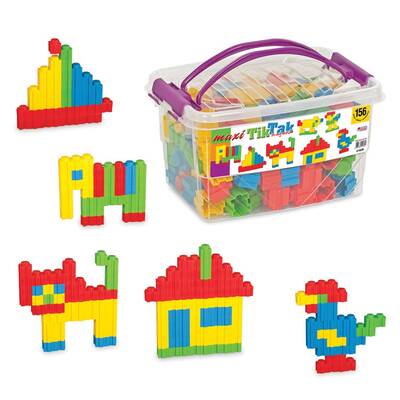 Dede Toys Eğitici Maxi Tik Tak Box 156 Parça 01939 - 1