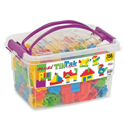 Dede Toys Eğitici Maxi Tik Tak Box 156 Parça 01939 - 2