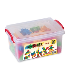 Dede Toys Eğitici Smart Blocks Küçük Box (80 Parça) 03142 - 3