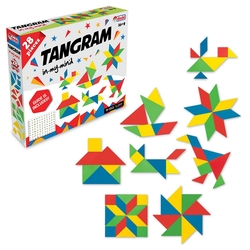 Dede Toys Eğitici Tangram 28 Parça Kutulu - Dede Toys