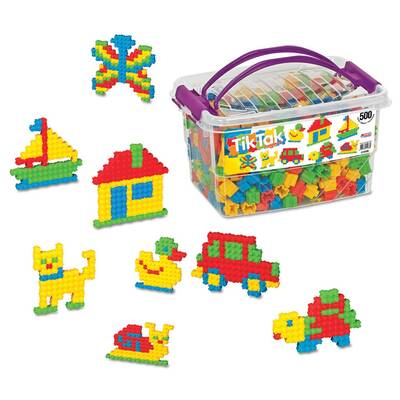 Dede Toys Eğitici Tik Tak Box 500 Parça (01938) - 1