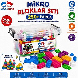 Dinamik Oyuncak Mikro bloklar 250 Parça - Oem