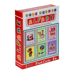 Dıy Toy Flash Card Okul Öncesi Alfabe Eğitici Kartlar 1178 - Dıy Toy