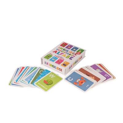 Dıy Toy İngilizce Öğreniyorum Alfabe Çevir Öğren (Flash Cards) - 2