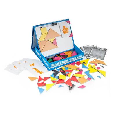Dıy Toy Manyetik Tablet Tangram ve Yazı Tahtası - 1