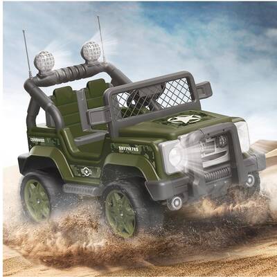 Dolu Commando Uzaktan Kumandalı Akülü Araba Jeep 12 Volt Dolu-8083 - 2