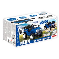 Dolu Neon Uzaktan Kumandalı Akülü Araba 12 V Mavi Dolu-8087 - 3