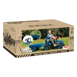 Dolu Oyuncak Büyük Ranchero Romorklu Traktör Pedallı - 2