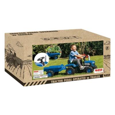 Dolu Oyuncak Büyük Ranchero Romorklu Traktör Pedallı - 2
