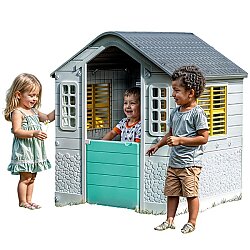 Dolu Oyuncak Plastik Büyük Çocuk Oyun Evi 109 x 87,5 x 95 cm - Dolu