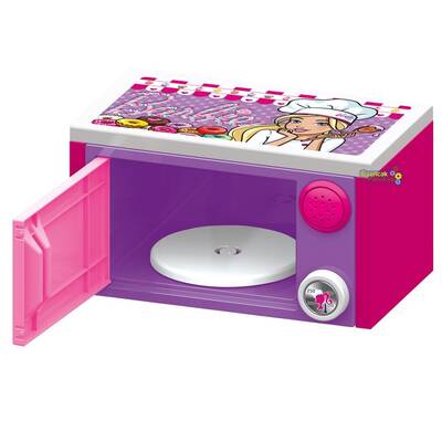 Dolu Toys Barbie Oyuncak Mikrodalga Fırın Sesli Aksesuarlı - 2