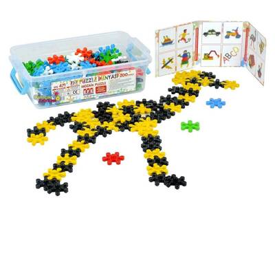 Efe Toys Eğitici Mozaik Puzzle Orta Boy 200 Parça Plastik Kutuda - 1