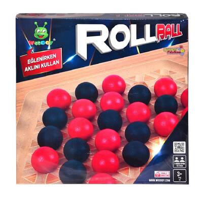 Eğitici Ahşap Akıl Oyunu Woodoy Rollball Oyunu - 1