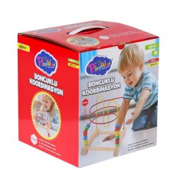 Eğitici Ahşap Boncuklu Koordinasyon Oyunu - PlayWood-Onyıl