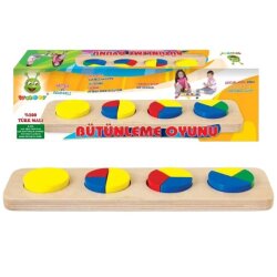 Eğitici Ahşap Oyuncaklar Bütünleme Oyunu - Woodoy-Karsan Ahşap