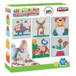 Eğitici Mantar Ve Düğmeler 514 Parça - Pilsan