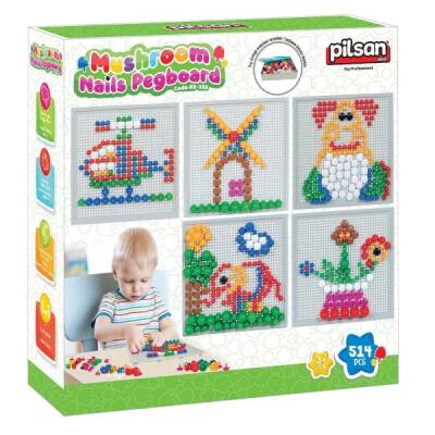 Eğitici Mantar Ve Düğmeler 514 Parça - 1