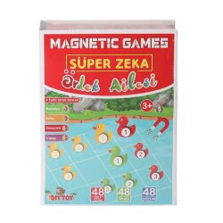 Eğitici Manyetik Zeka Oyunu Ördek Ailesi 3+Yaş - Dıy Toy