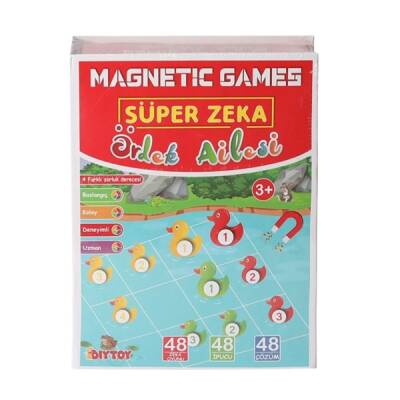 Eğitici Manyetik Zeka Oyunu Ördek Ailesi 3+Yaş - 1