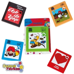 Eğitici Oyuncak Kaydırmalı Puzzle 15 Parça - 2