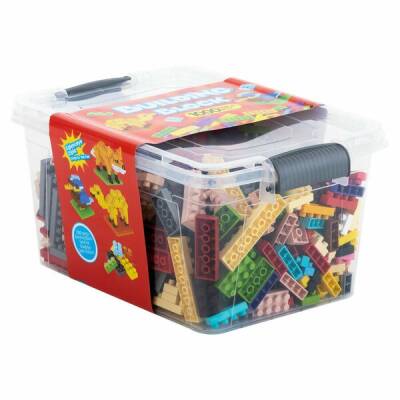 Eğitici Renkli Bloklar Building Block 1000 Adet - 1