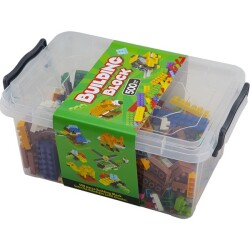 Eğitici Renkli Bloklar Building Block 500 Parça - Altıntaş