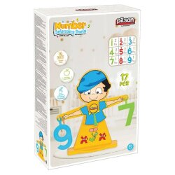 Eğitici Sayı Terazisi (17 Parça) Matematik Rakam Tartısı - 2